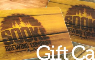 Sooke brewing gift cards